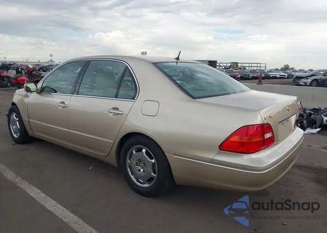 2002 Lexus Ls 430 z USA, uszkodzony, nr VIN JTHBN30F020079235